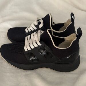 Tory Sport Black and White Athletic Shoes
